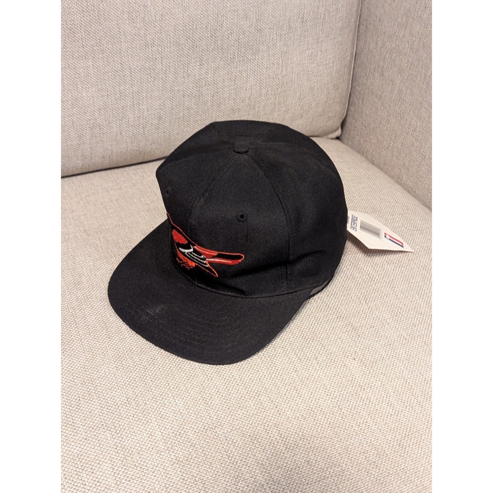 Vtg Deadstock Baltimore Orioles Bird Twin Enterprises Snapback Hat